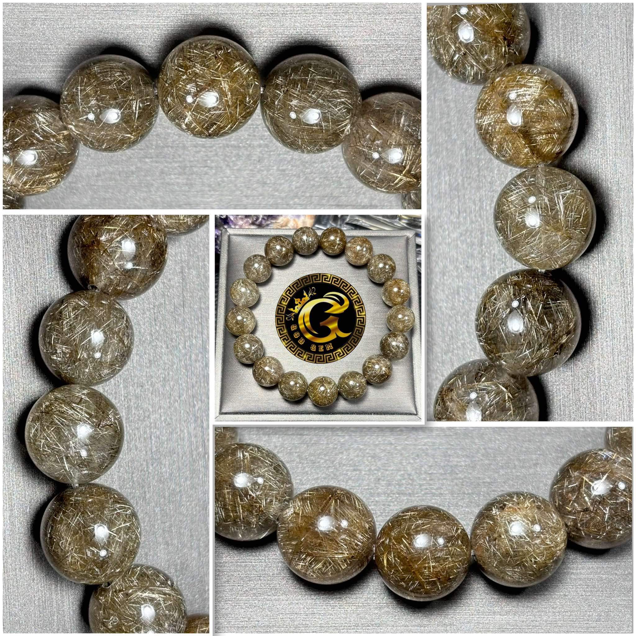 ข้อมือหิน ไหมเงินจักรพรรดิ์