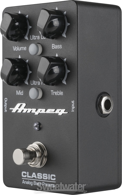 Ampeg Classic Analog Bass Preamp Pedal