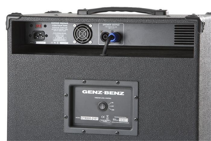 Genz Benz Contour 500 Series CTR500-210T 500W 2x10 Bass Combo Amp