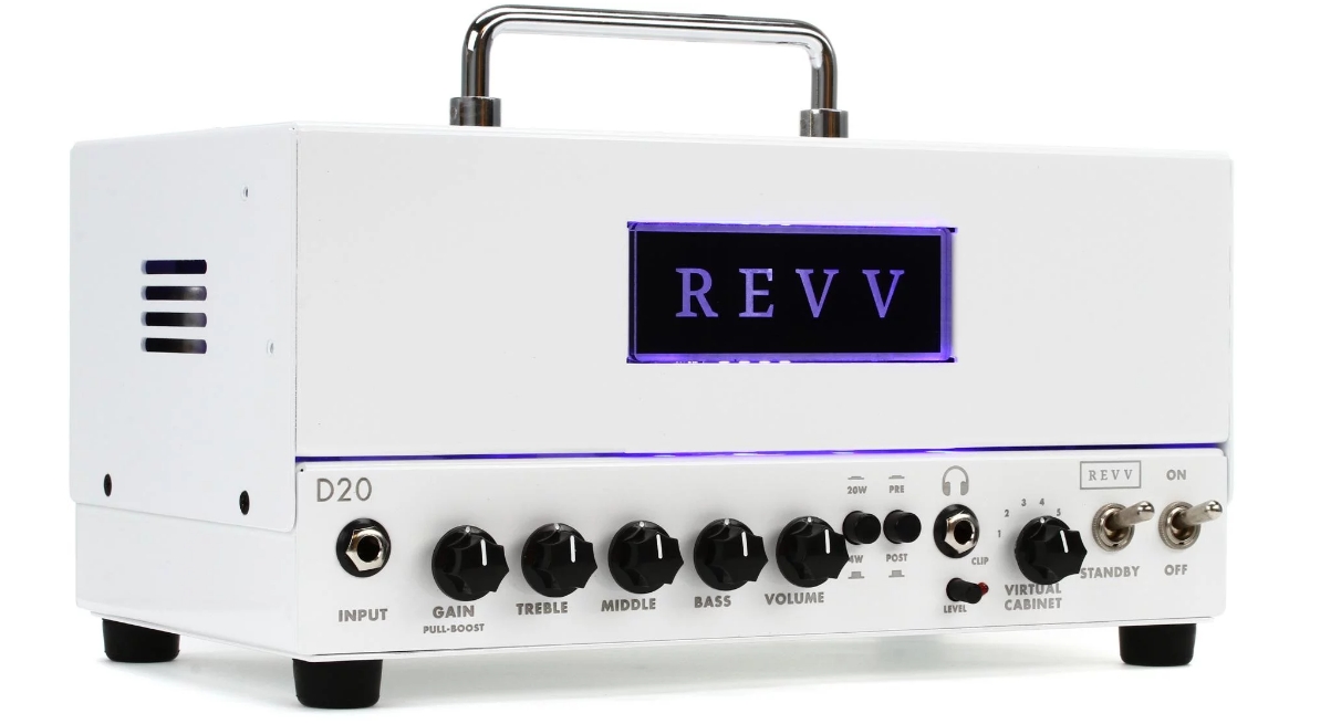 Revv D20 20/4 - watt Tube Head - White