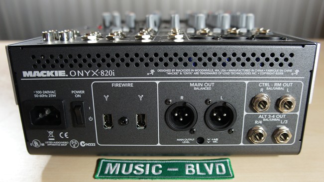 Mackie Onyx 820i Firewire Mixer