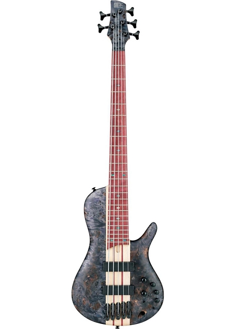 Ibanez Workshop SR Cerro Singlecut 5 String Electric Bass Guitar - Deep Twilight Flat