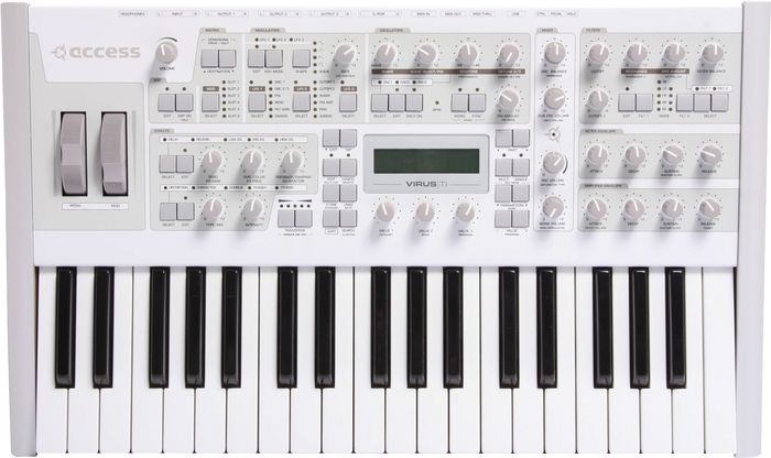 Access Virus TI v2 Polar Total Integration Synthesizer and Keyboard Controller