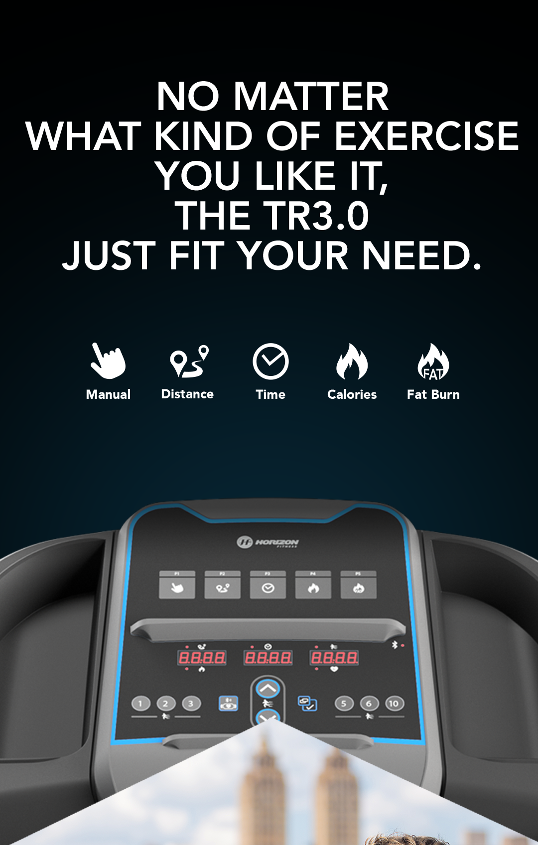 ลู่วิ่งไฟฟ้า Horizon Treadmill TR3.0 Zwift!!