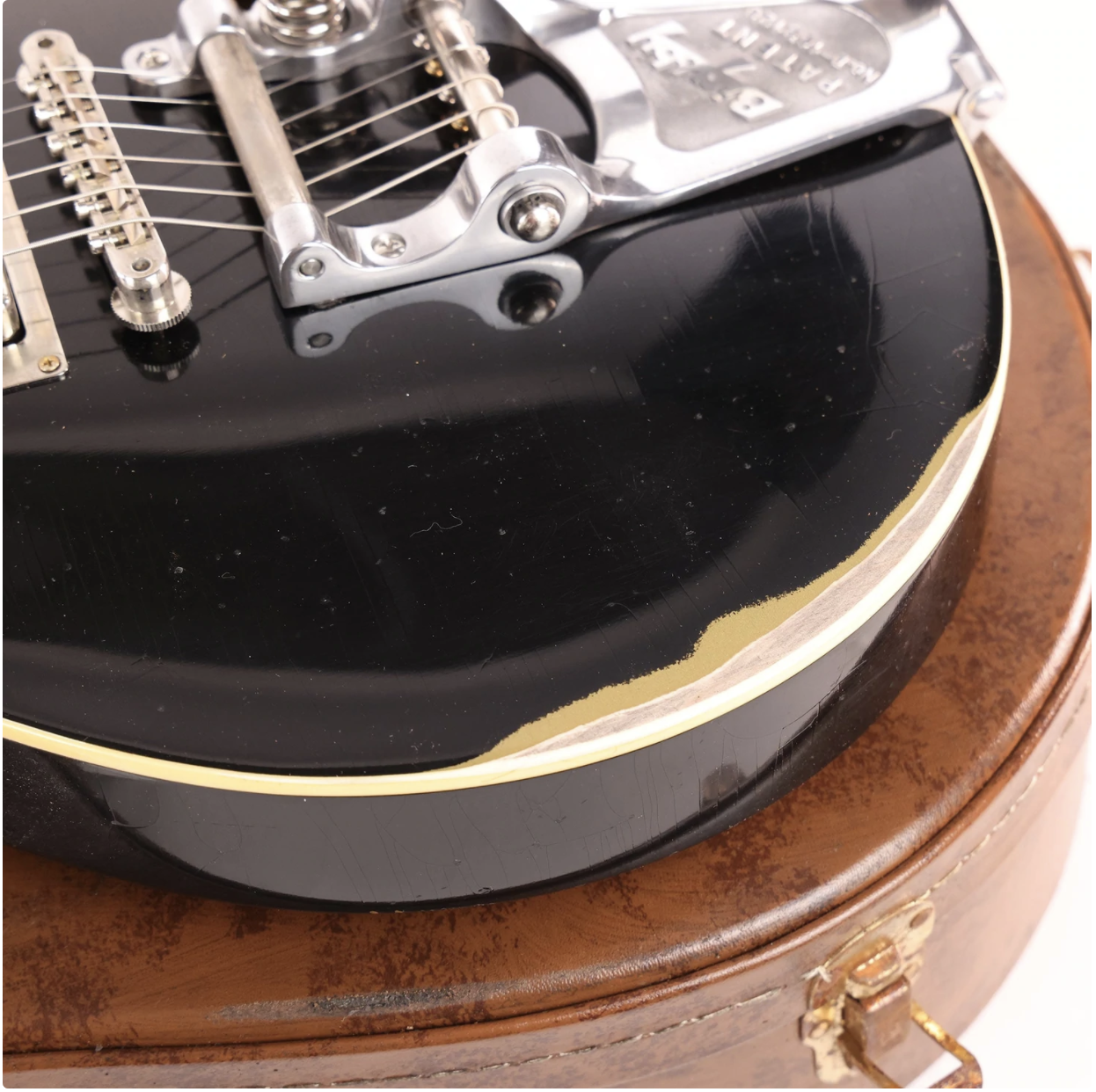 Gibson Custom Shop 1956 Les Paul Made 2 Measure Black over Gold