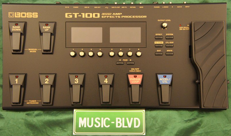 Boss GT-100 Guitar Multi-Effects Pedal