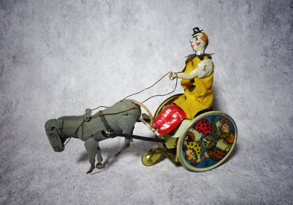 30s Lehmann Balky Mule Vintage Tin Toy Germany