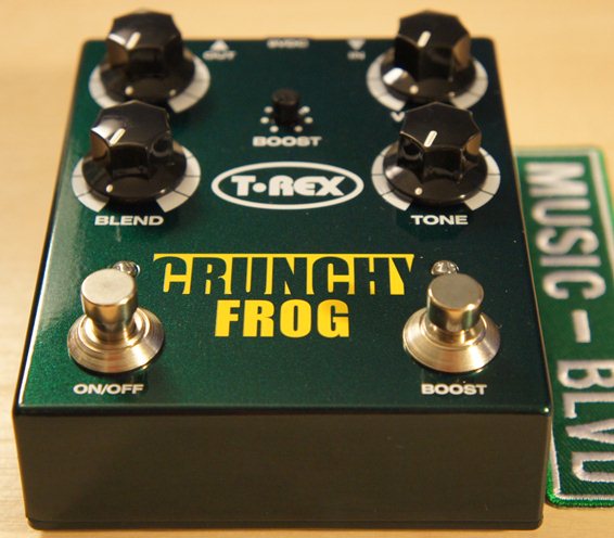 T-Rex Engineering Crunchy Frog Classic Overdrive with Boost Guitar Effects Pedal