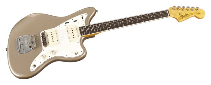 Fender Custom Shop 1965 Jazzmaster Shoreline Gold Electric Guitar Master Built by Dale Wilson