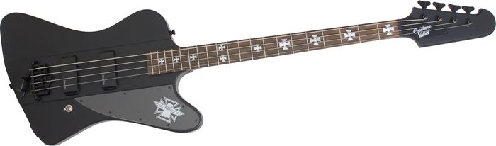 Epiphone Nikki Sixx Signature Blackbird Bass Guitar Pitch Black Yes
