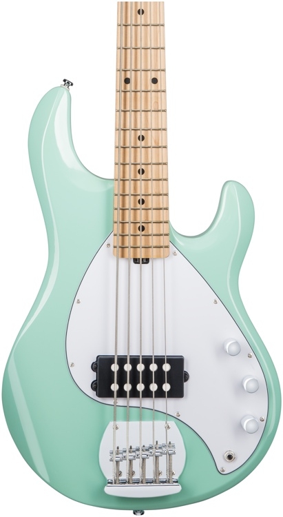 Sterling Ray5 - Mint Green, Maple Fingerboard