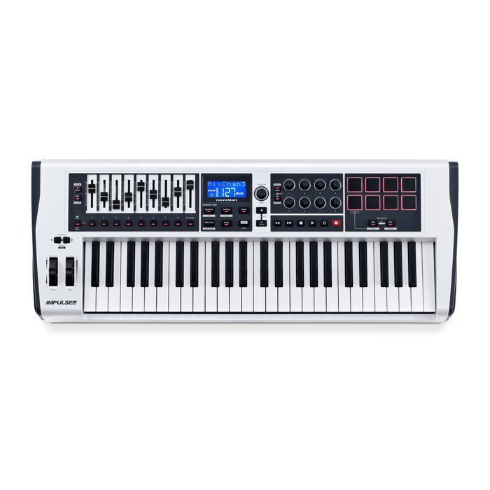 Novation Impulse 49 keyboard controller White
