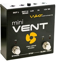 Neo Instruments Ventilator Mini Rotary Speaker Simulator Pedal