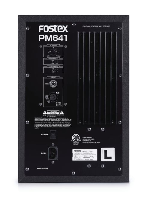 Fostex 6" 3-way Studio Monitor (Pair)