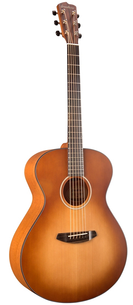 Breedlove USA Concerto E Sitka Spruce-Mahogany Acoustic/Electric Guitar Cinnamon Burst