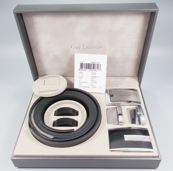 เซตเข็มขัด Guy Laroche ดำ ใหม่ แท้