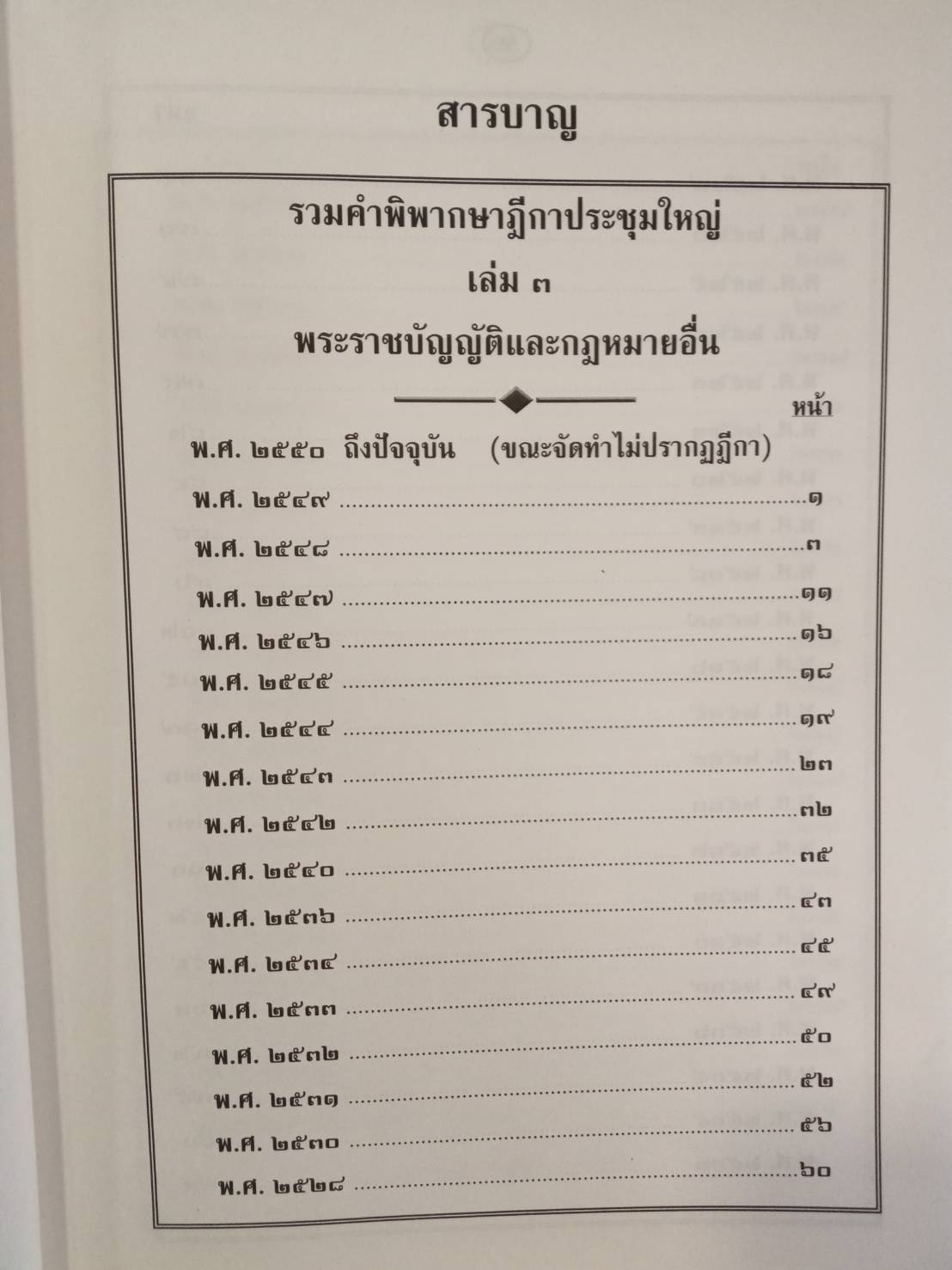 ฎีกาประชุมใหญ่ เล่ม 3 พระราชบัญญัติต่างๆ