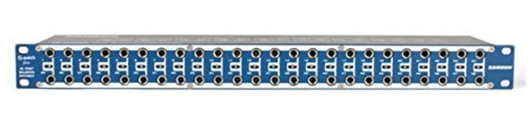 Samson S-Patch Plus - 48-Point Audio Patch Bay with 1/4in Phone Connections