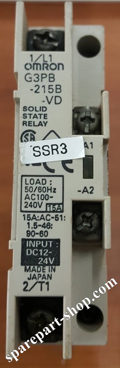 OMRON G3PB-215B-VD DC12-24 Solid State Relay มือสอง
