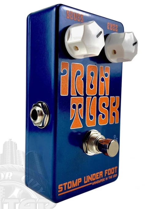 Stomp Under Foot Limited Run Iron Tusk Fuzz Pedal