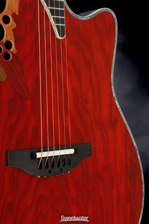 Ovation Elite Plus - Olive Ash Burl