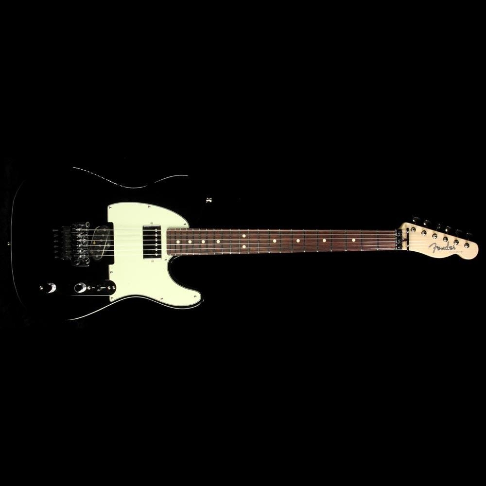 Fender Custom Shop Music Zoo Exclusive ZF Telecaster Electric Guitar - Black
