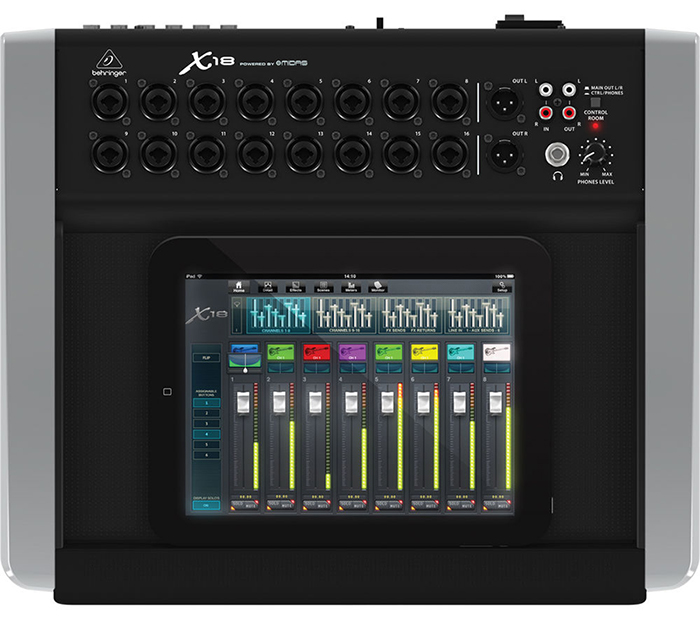 Behringer X18 - Compact 18-Input Digital iPad/Tablet Tablet