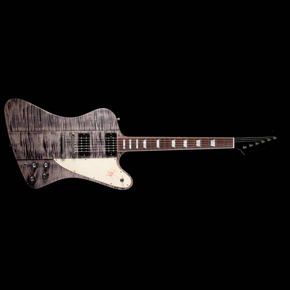 Gibson Custom Shop Slash Firebird Aged Electric Guitar - Transparent Black