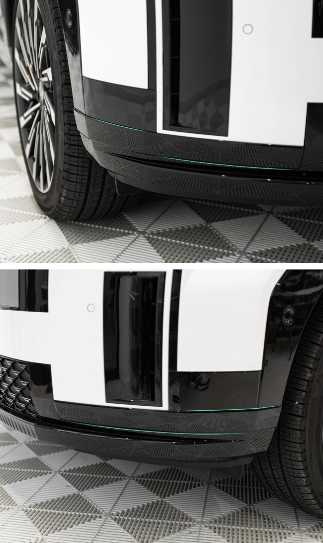 ป้องกันขอบกันชนแต่ง Hyundai SANTA FE Hybrid ฮุนได ซานตา เฟ่