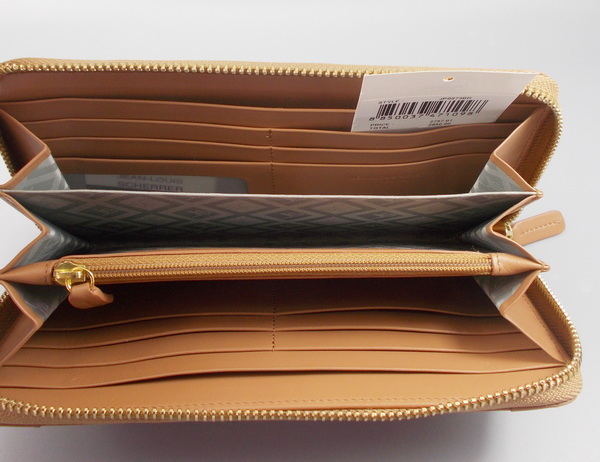 กระเป๋าสตางค์ JEAN-LOUIS SCHERRER เบจ ใหม่ แท้