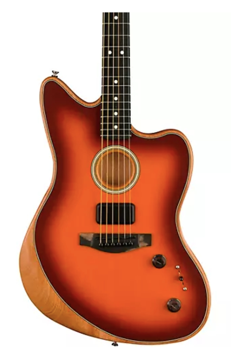 Fender Acoustasonic Jazzmaster Acoustic-Electric Guitar