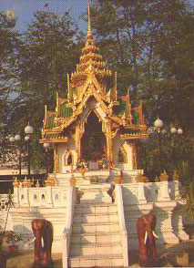 โปสการ์ดรูปรัฐสภา 6 ศาลพระสยามเทวาธิราช