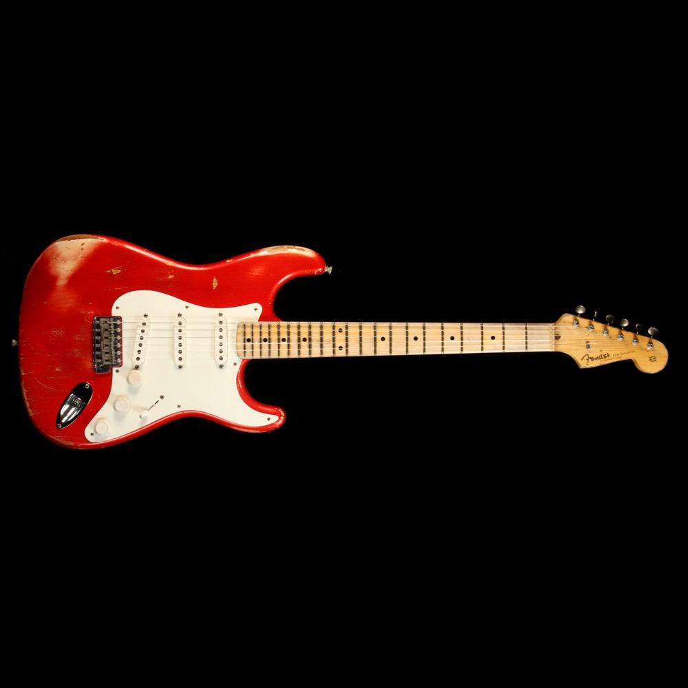 Fender Custom Shop Masterbuilt Dennis Galuszka 50s Stratocaster - Candy Tomato Relic