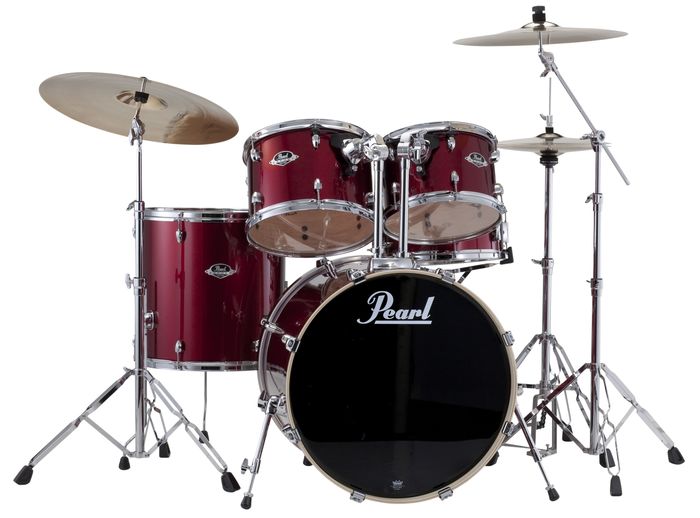 Pearl Export Standard 5-Piece Drum Set with Hardware