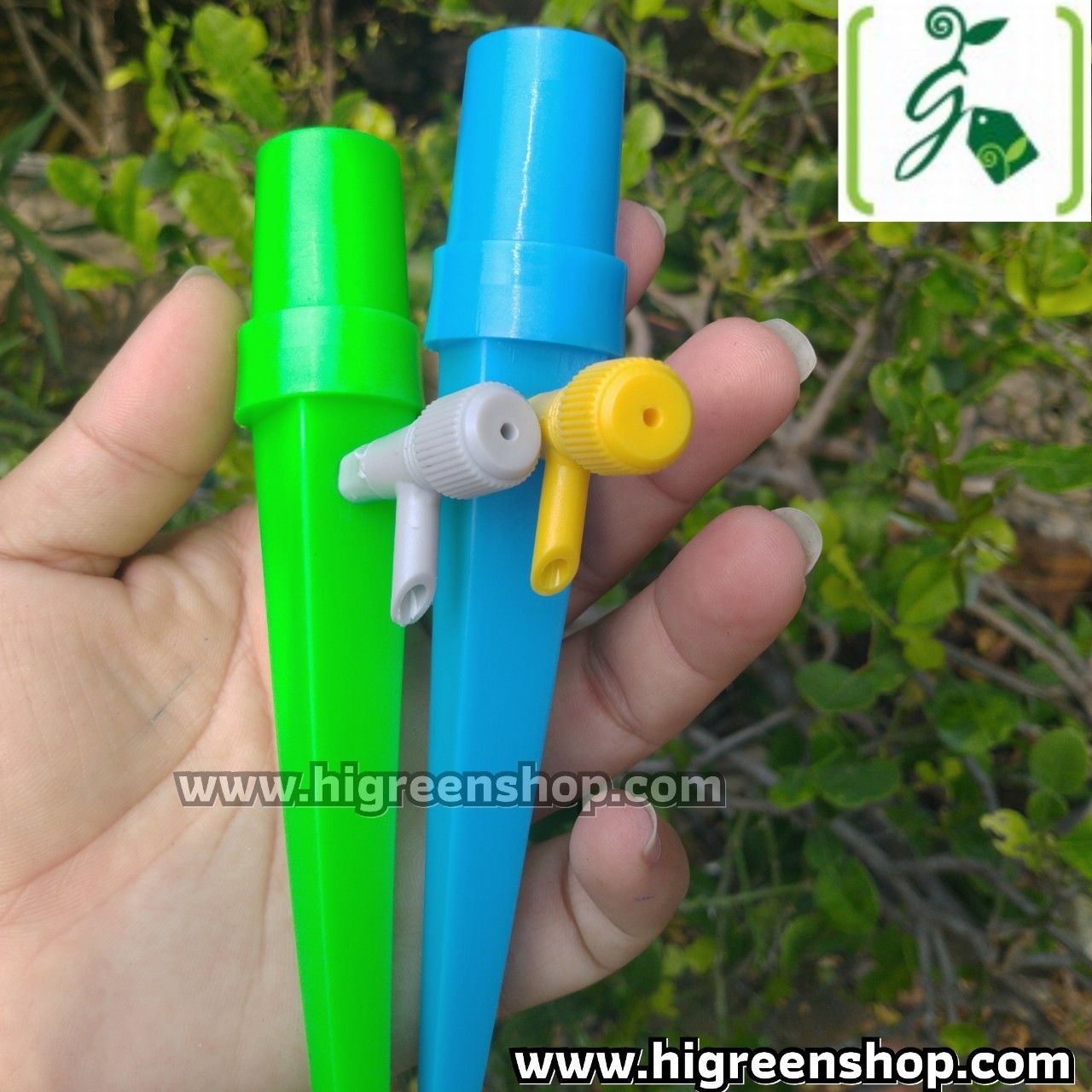 หัวหยดน้ำ (แบบสวม) สำหรับรดน้ำต้นไม้อัตโนมัติ แพ็ค 12 ชิ้น