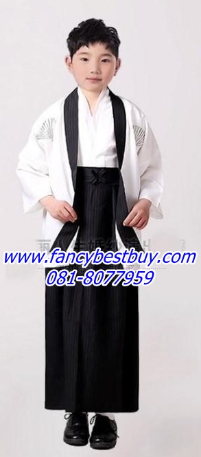 ชุดประจำชาติญี่ปุ่นของเด็กชาย ขนาด 130, 140