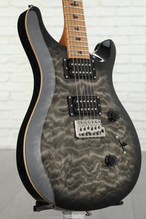 PRS SE Custom 24 Limited Edition - Charcoal Burst with Roasted Maple Neck
