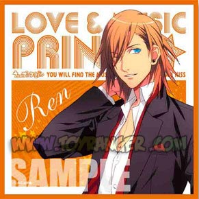 ผ้าเช็ดหน้า Uta no Prince-sama : Ren Jinguuji (แท้)