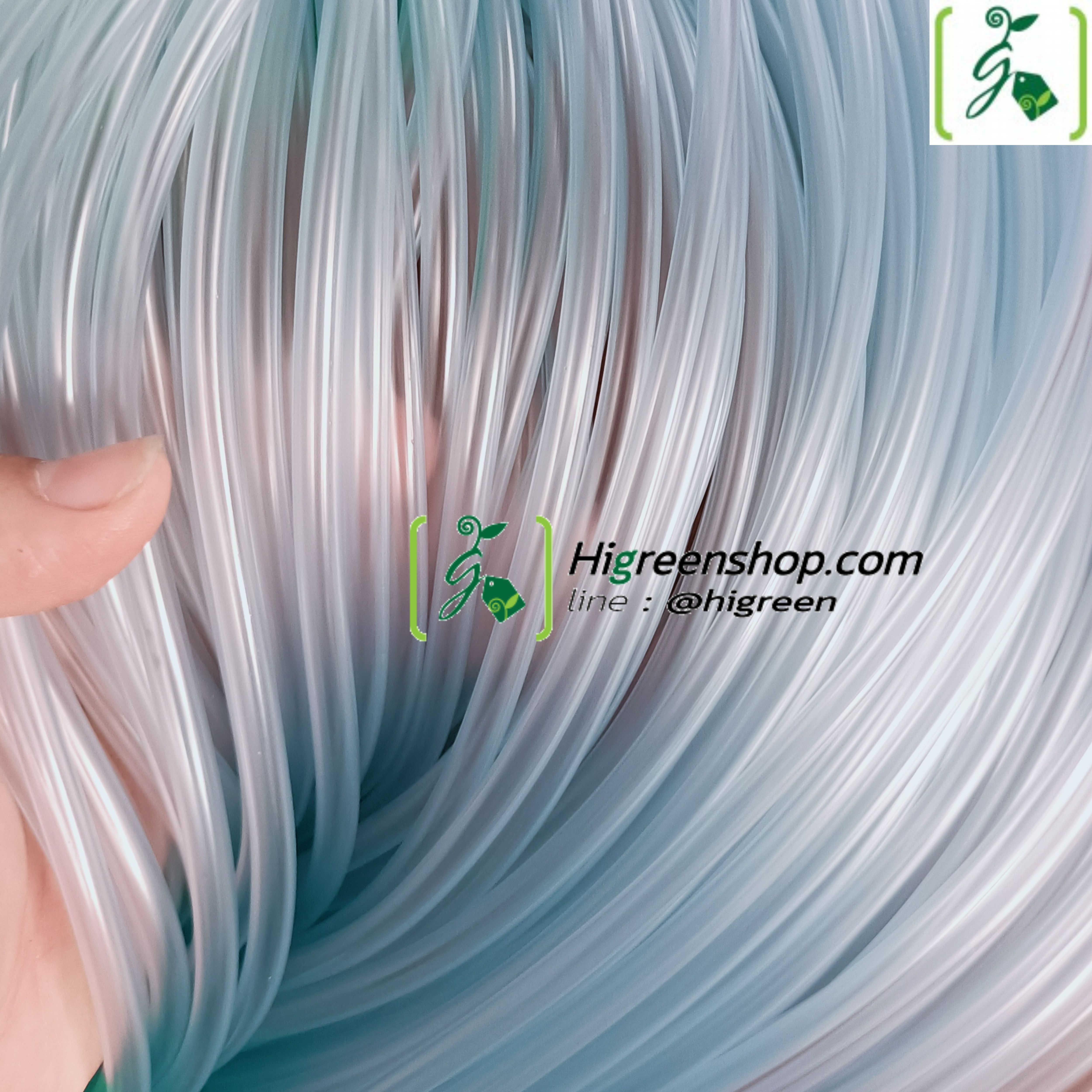 สายยางสำหรับปั้มลม สายออกซิเจนตู้ปลา บ่อปลา สายต่อออกซิเจน (แบ่งขาย) / เมตร