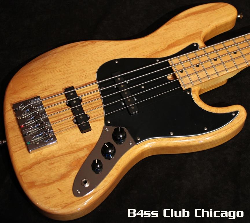 Mike Lull V5 Natural 5 String Jazz Bass