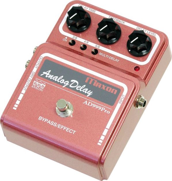 Maxon AD999 Pro Analog Delay Guitar Effects Pedal