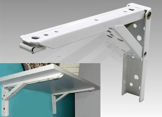 ฉากรับชั้นพับเก็บได้ (คู่)