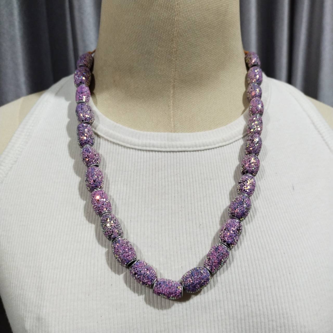 สร้อยคอแฟชั่น เนื้องาน เซรามิก