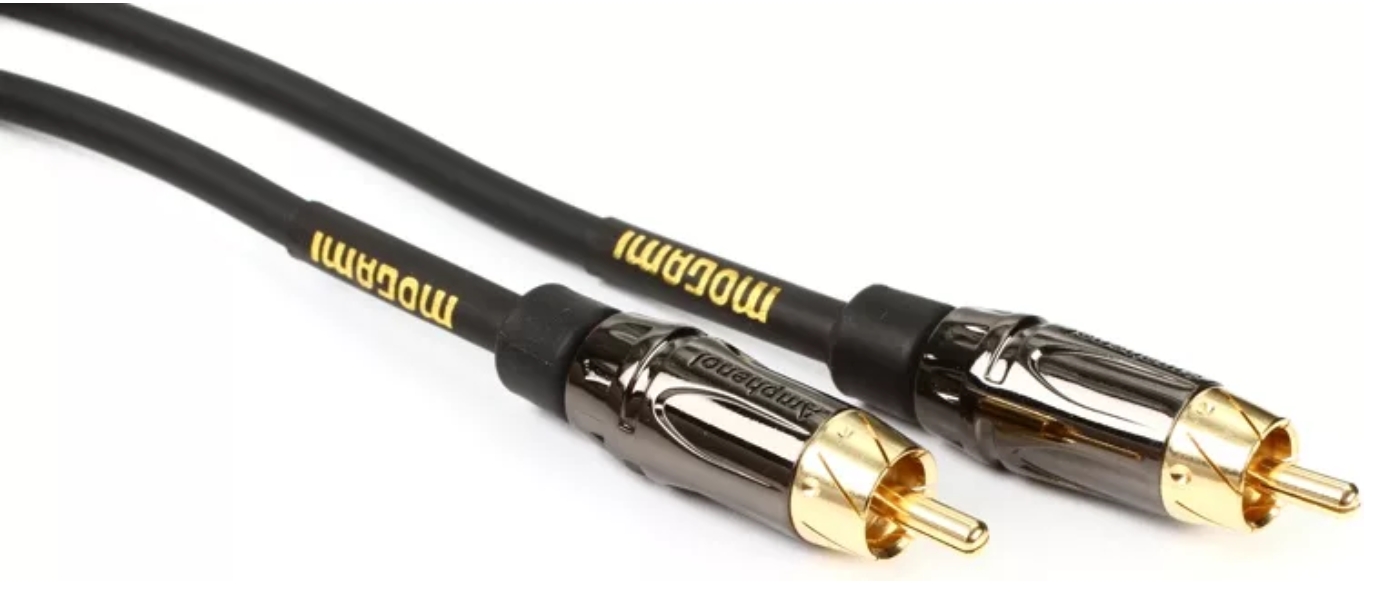Mogami Gold RCA-RCA Cable 3,6,12 foot
