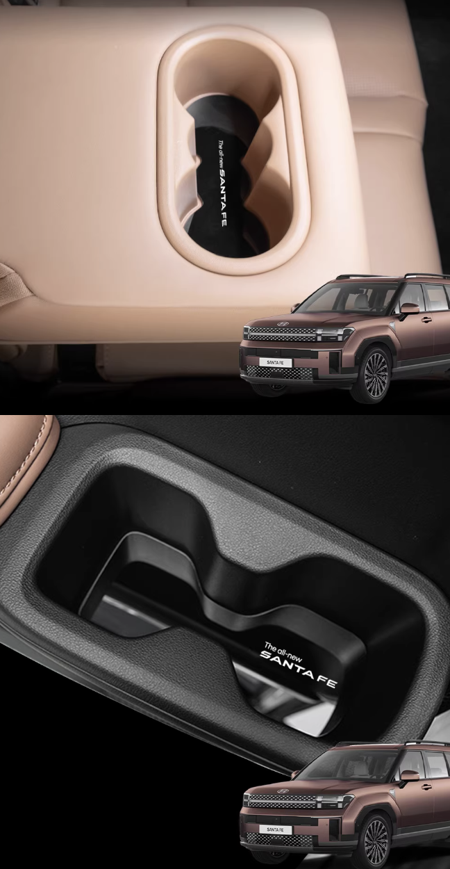 โลโก้แต่ง Hyundai SANTA FE Hybrid ฮุนได ซานตา เฟ่