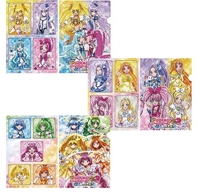 เซ็ตแฟ้ม Precure All Stars NewStage 2 Happy (3อัน,แท้)