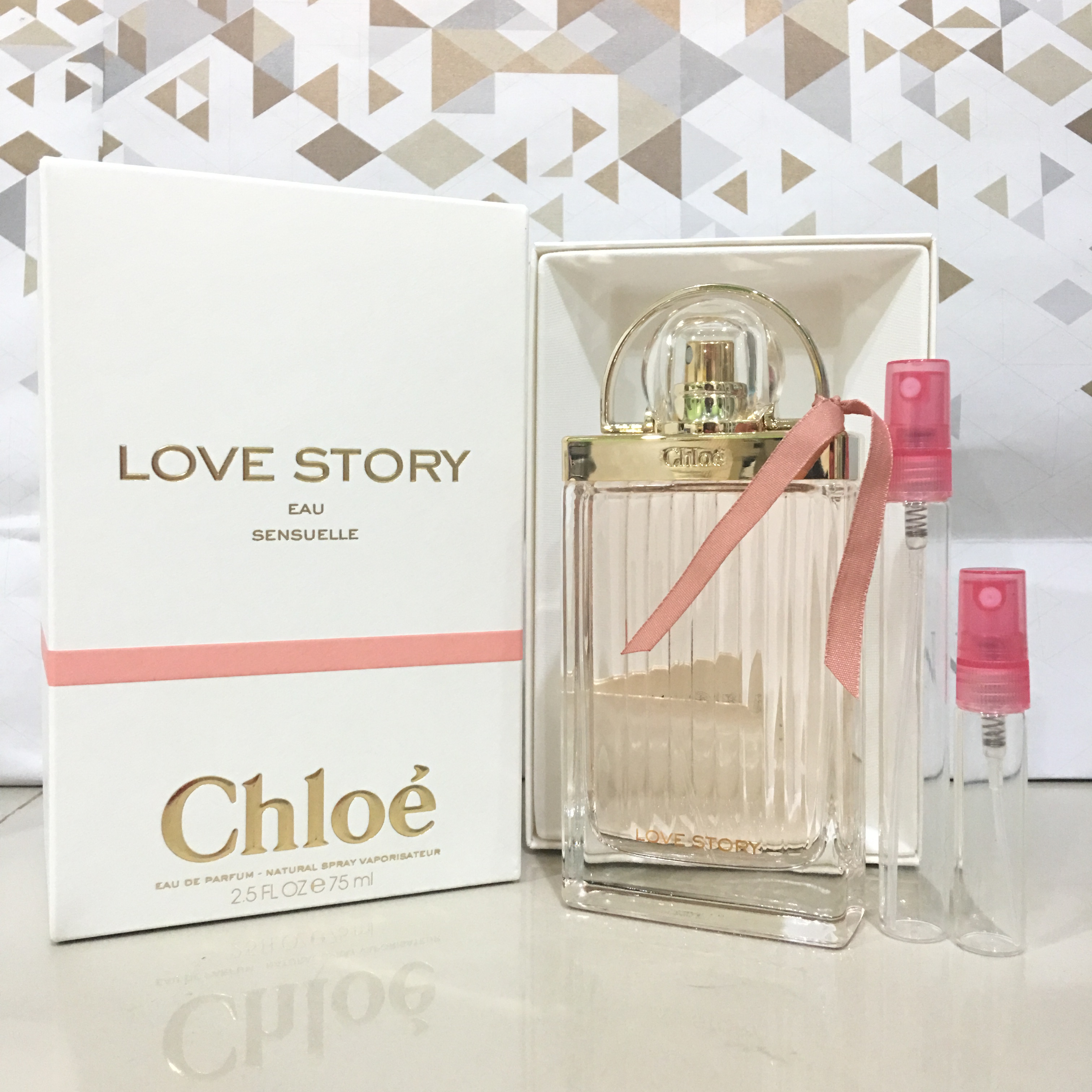น้ำหอมแท้แบ่งขาย Chloe Love Story Eau Sensuelle EDP 💕Travel Size แบบทดลอง