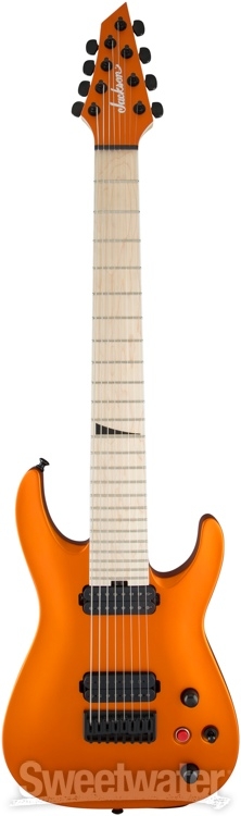 Jackson DKA8 Pro Series Dinky - Satin Orange Blaze