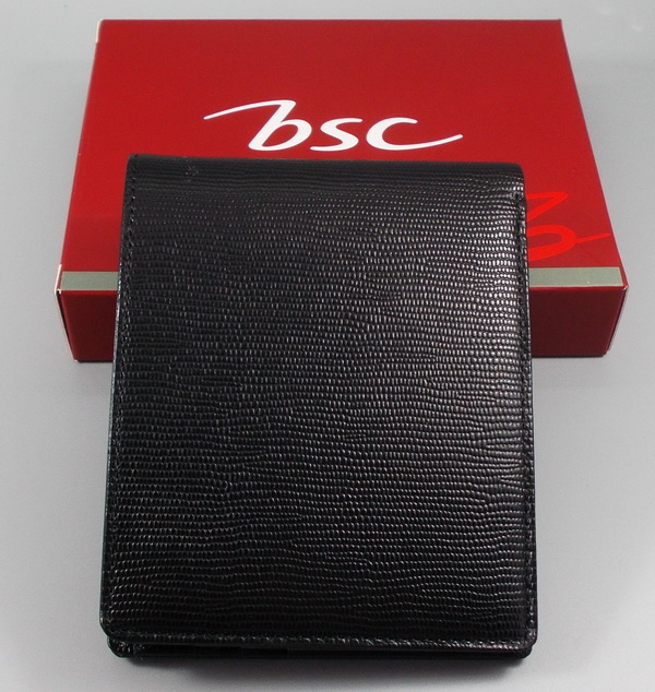 กระเป๋าสตางค์ bsc ดำ ใหม่ แท้