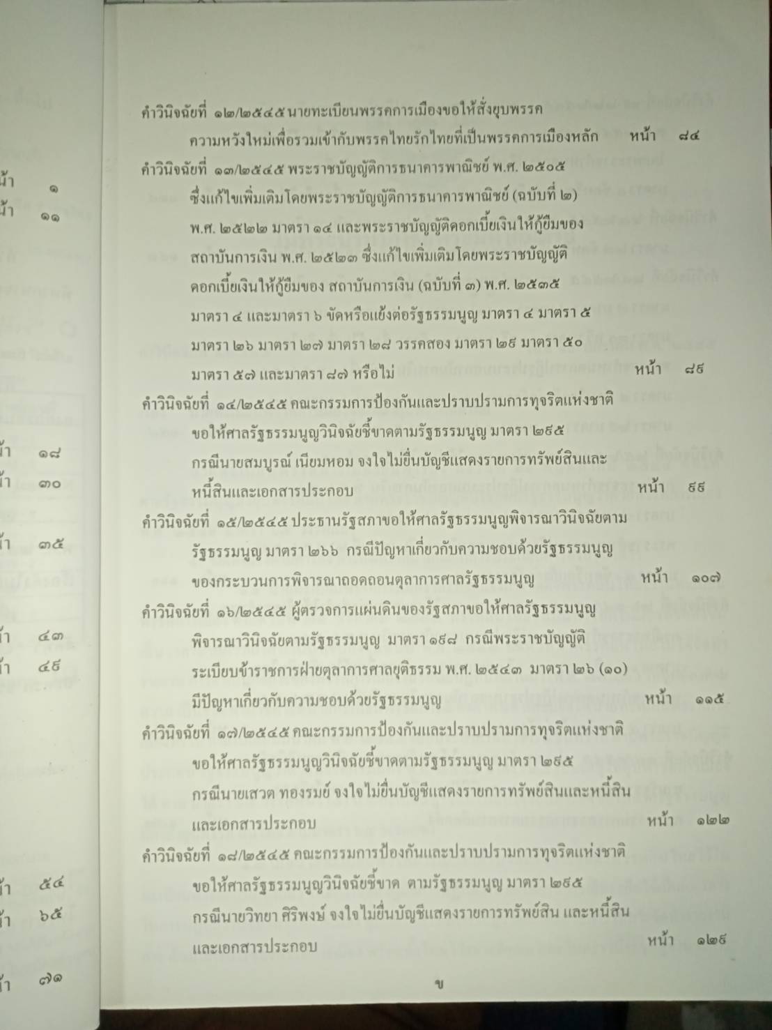 คำวินิจฉัยศาลรัฐธรรมนูญ พ.ศ.2545